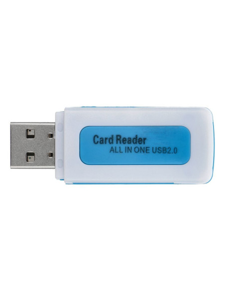 LECTEUR CARTE MEMOIRE SDHC/SD / MMC / RS-MMC / Mini-SD(adapteur) / Micro SD(adapteur) / TF(adapteur) / XD / MS / MS DUO / MS PRO