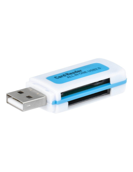 LECTEUR CARTE MEMOIRE SDHC/SD / MMC / RS-MMC / Mini-SD(adapteur) / Micro SD(adapteur) / TF(adapteur) / XD / MS / MS DUO / MS PRO