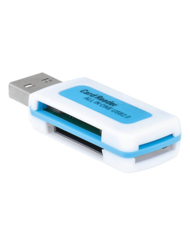 LECTEUR CARTE MEMOIRE SDHC/SD / MMC / RS-MMC / Mini-SD(adapteur) / Micro SD(adapteur) / TF(adapteur) / XD / MS / MS DUO / MS PRO