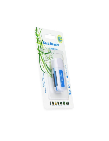 LECTEUR CARTE MEMOIRE SDHC/SD / MMC / RS-MMC / Mini-SD(adapteur) / Micro SD(adapteur) / TF(adapteur) / XD / MS / MS DUO / MS PRO