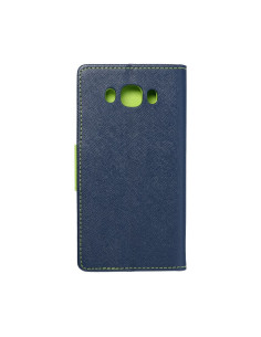 Etui Fancy Book pour SAMSUNG Galaxy J5 2016 bleu marine pour citron vert 2