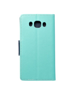 Etui Fancy Book pour SAMSUNG Galaxy J5 2016 menthe pour bleu fonce 2