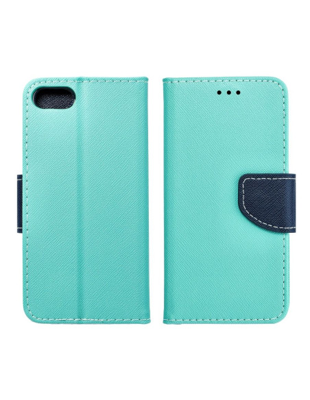 Etui Fancy Book pour SAMSUNG Galaxy J5 2016 menthe pour bleu fonce
