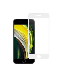 VERRE TREMPE Blue Star 5D- APP IPHO 6/6S Full Cover blanc (full glue) BLANC