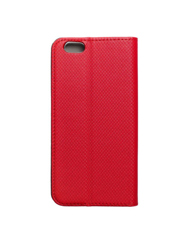Etui Smart Case Book pour iPhone 6 rouge