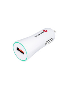 CHARGEUR VOITURE FORCELL AVEC CONNECTEUR USB - 2,4A AVEC FONCTION QUICK CHARGE 3.0 2