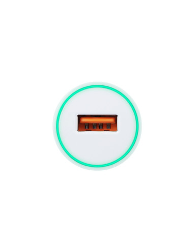 CHARGEUR VOITURE FORCELL AVEC CONNECTEUR USB - 2,4A AVEC FONCTION QUICK CHARGE 3.0