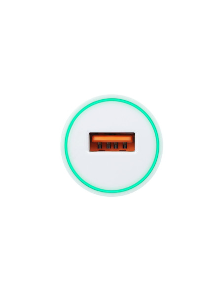 CHARGEUR VOITURE FORCELL AVEC CONNECTEUR USB - 2,4A AVEC FONCTION QUICK CHARGE 3.0