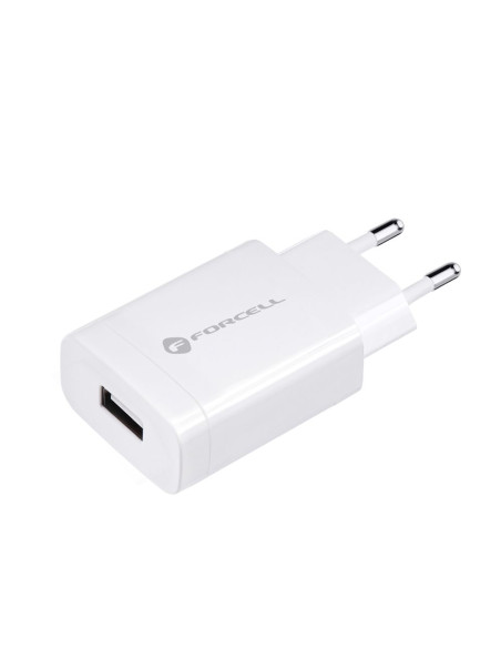Chargeur Secteur FORCELL avec connecteur USB - 2,4A avec fonction Quick Charge 3.0