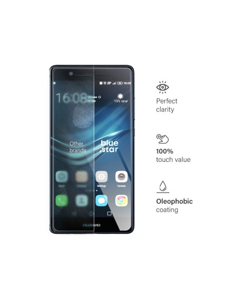 VERRE TREMPE Blue Star- HUA P9