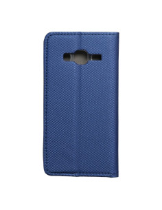 Etui Smart Case Book pour SAMSUNG Galaxy J3/J3 2016 bleu marine 2