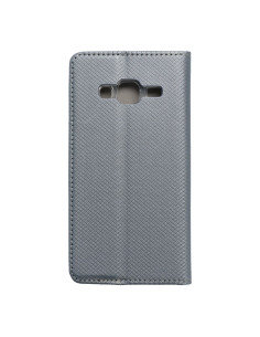 Etui Smart Case Book pour SAMSUNG Galaxy J3/J3 2016 grey 2