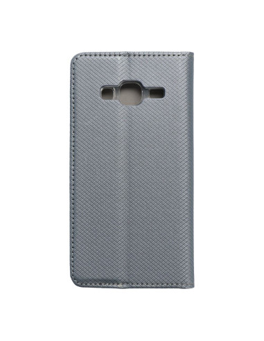 Etui Smart Case Book pour SAMSUNG Galaxy J3/J3 2016 grey