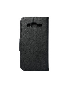 Etui Fancy Book pour SAMSUNG Galaxy J3/ J3 2016 noir 2