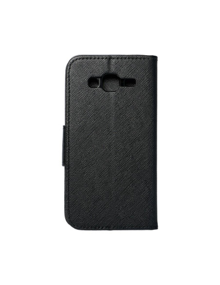 Etui Fancy Book pour SAMSUNG Galaxy J3/ J3 2016 noir