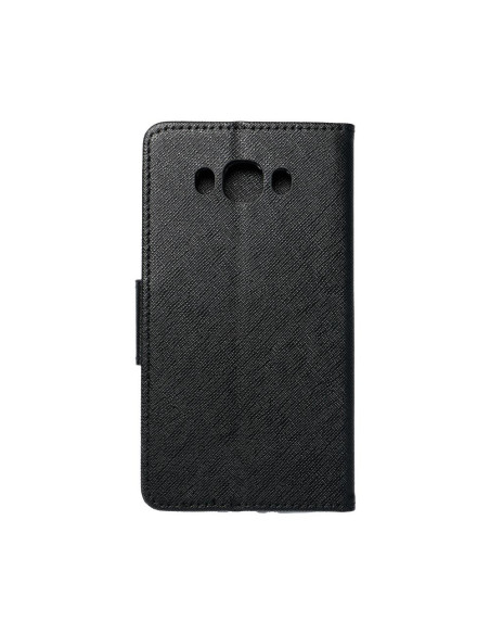 Etui Fancy Book pour SAMSUNG Galaxy J7 2016 noir