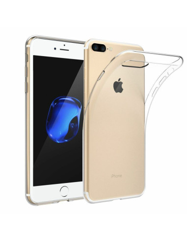Coque BACK CASE Ultra Slim 0,3mm pour IPHONE 7 Plus / 8 Plus TRANSPARENT