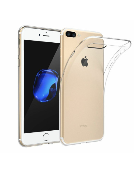 Coque BACK CASE Ultra Slim 0,3mm pour IPHONE 7 Plus / 8 Plus TRANSPARENT