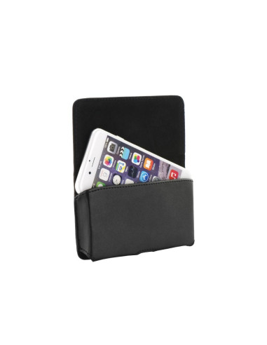 Horizontal universal case CHIC VIP model 5 ( NOKIA E52 ) black