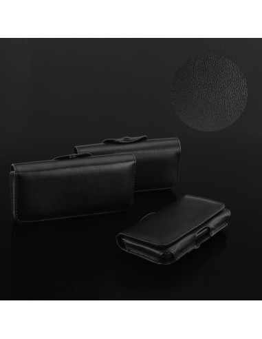 Horizontal universal case CHIC VIP model 5 ( NOKIA E52 ) black