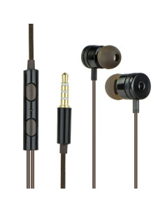 KIT Earphones stereo Android box MI metal noir (Jack 3,5mm) 2