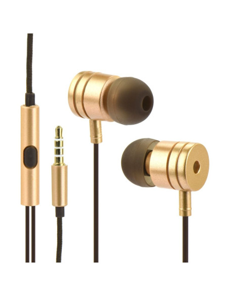 KIT Earphones stereo Android box MI metal or (Jack 3,5mm)