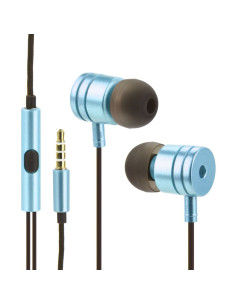 KIT Earphones stereo Android box MI metal bleu (Jack 3,5mm) 2