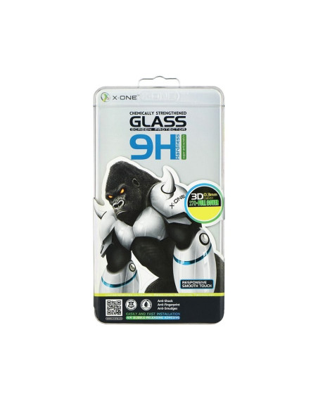 VERRE TREMPE - X-ONE 3D - APP IPHO 7/8/SE 2020 BLANC