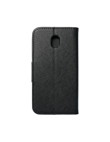 Etui Fancy Book pour SAMSUNG Galaxy J3 2017 noir