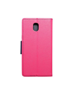 Etui Fancy Book pour SAMSUNG Galaxy J5 2017 rosepourbleu marine 2