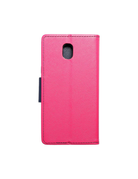 Etui Fancy Book pour SAMSUNG Galaxy J5 2017 rosepourbleu marine