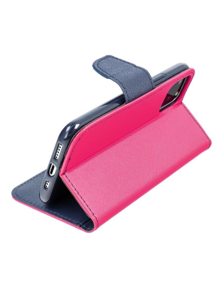 Etui Fancy Book pour SAMSUNG Galaxy J5 2017 rosepourbleu marine