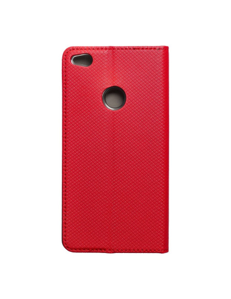 Etui Smart Case Book pour HUAWEI P8 Lite 2017/ P9 lite 2017 rouge