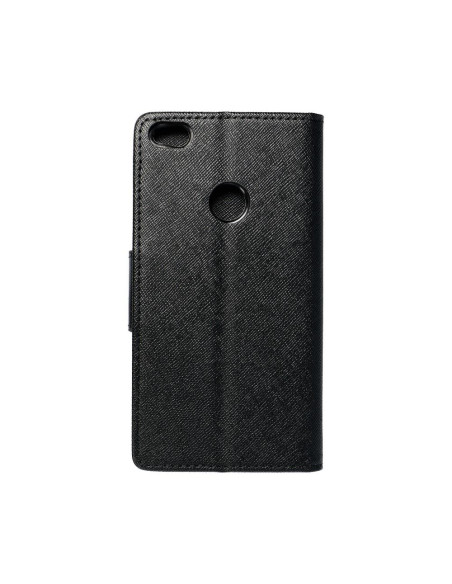 Etui Fancy Book pour HUAWEI P8 Lite 2017/ P9 lite 2017 noir