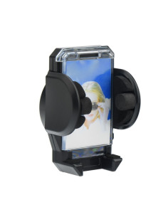 SUPPORT PDA AVEC PHOTO + ANSE A VENTOUSER SUR LA VITRE ( ou sur grillede ventilation) (17cm) 2