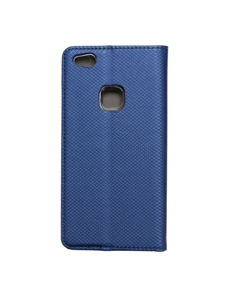 Etui Smart Case Book pour HUAWEI P10 Lite bleu marine