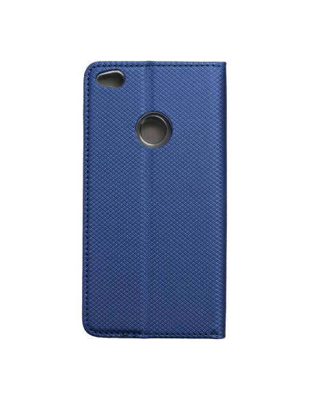 Etui Smart Case Book pour HUAWEI P8 Lite 2017/ P9 lite 2017 bleu marine