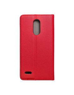 Etui Smart Case Book pour LG K10 2017 rouge 2