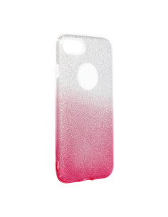 Coque Forcell - SHINING pour IPHONE 7 / 8 TRANSPARENT / ROSE