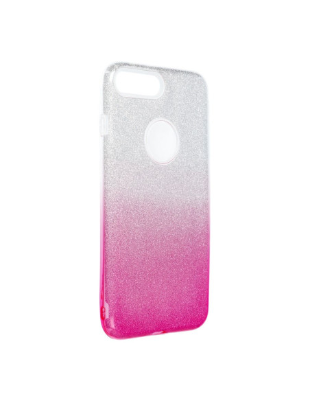 Coque Forcell - SHINING pour IPHONE 7 Plus / 8 Plus TRANSPARENT / ROSE