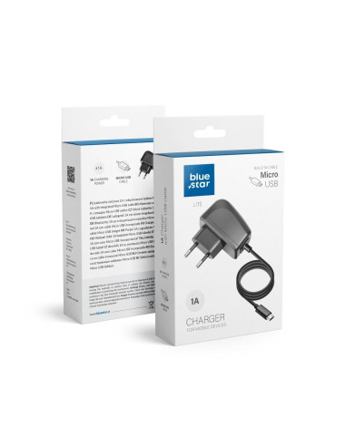 CHARGEUR MICRO USB UNIVERSEL 1A BLUE STAR LITE