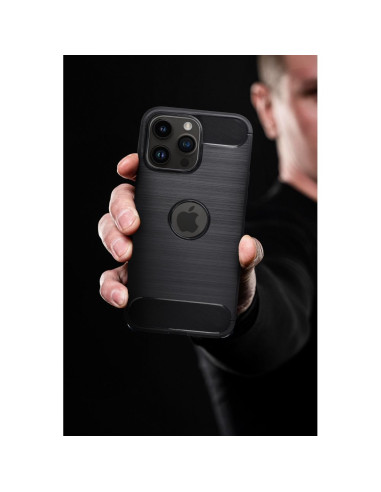 COQUE FORCELL - CARBON pour IPHONE 5/5S/SE NOIR