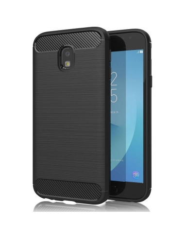 COQUE FORCELL- CARBON pour SAMSUNG Galaxy J3 2017 NOIR