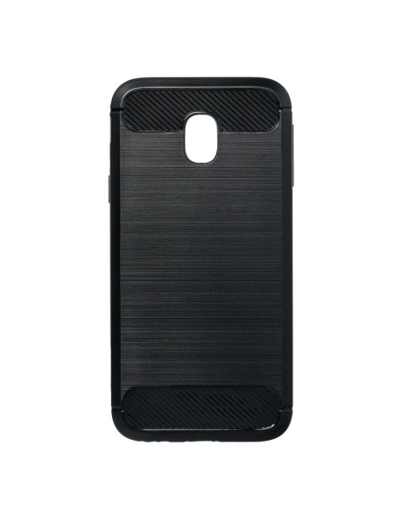 COQUE FORCELL- CARBON pour SAMSUNG Galaxy J3 2017 NOIR
