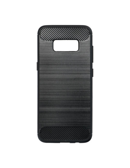 COQUE FORCELL - CARBON pour SAMSUNG Galaxy S8 NOIR