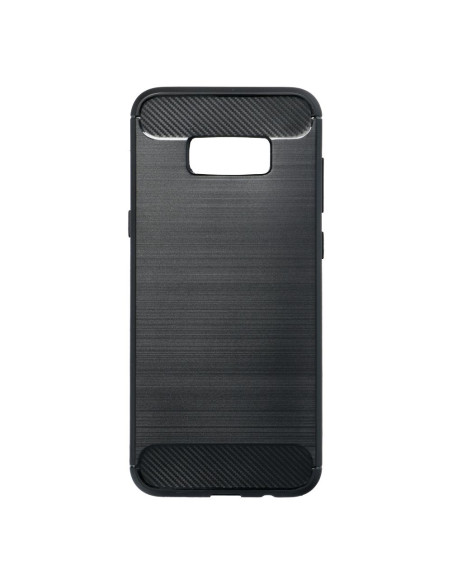 COQUE FORCELL - CARBON pour SAMSUNG Galaxy S8 PLUS NOIR