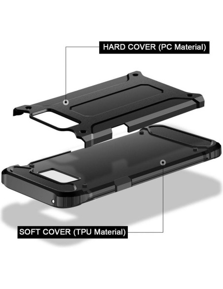Coque ARMOR pour SAMSUNG Galaxy S8 NOIR