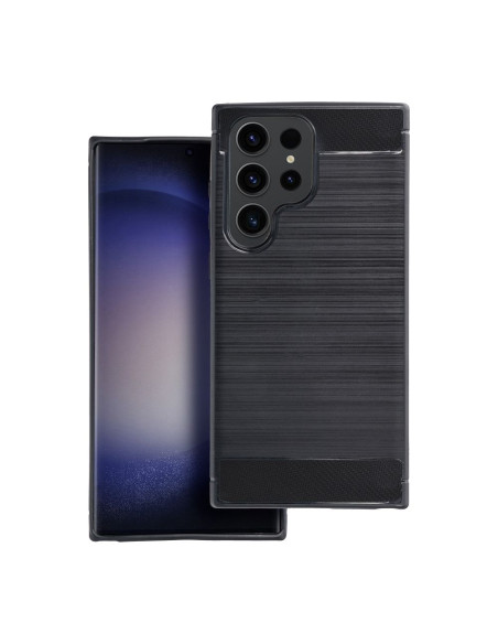 COQUE FORCELL - CARBON pour SAMSUNG Galaxy J7 2017 NOIR