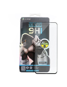 VERRE TREMPE - X-ONE 3D - APP IPHO X NOIR