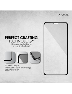 VERRE TREMPE - X-ONE 3D - APP IPHO X NOIR 2